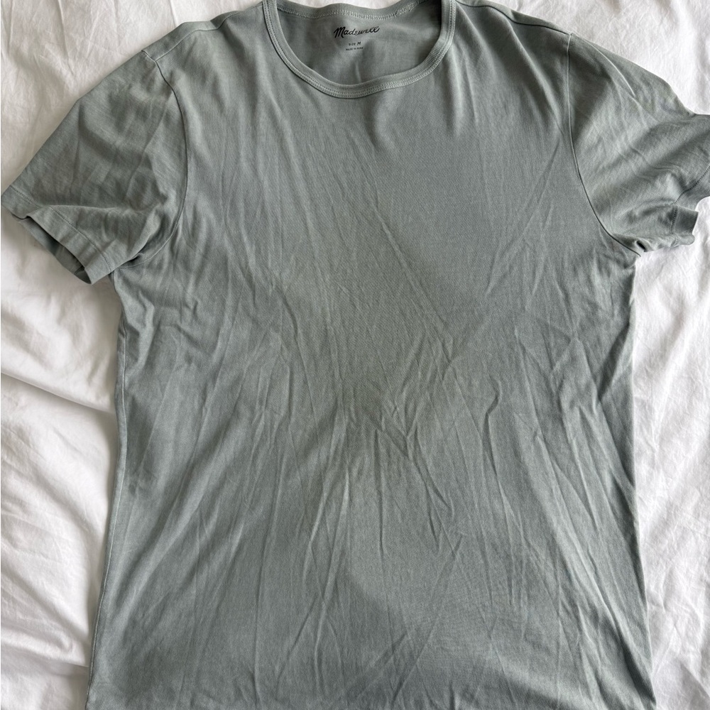Madewell Sage Green Short Sleeve Tee